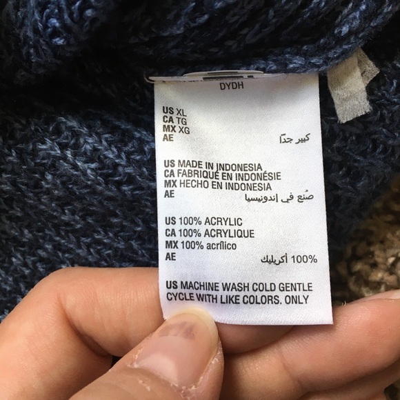 Style & Co. Sweater with Button Accents and Pocket - Picture 8 of 10